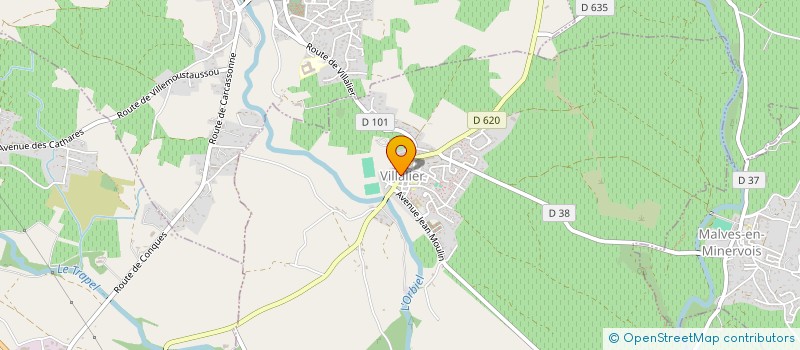 localisation de l'entreprise MADAME ELIETTE LABEIRIE  VILLANIERE