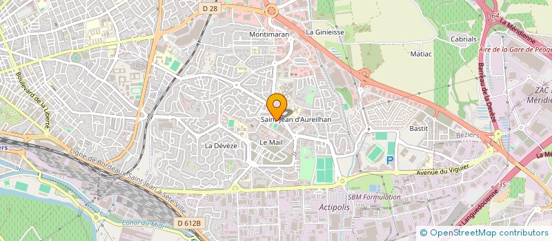 localisation de l'entreprise MADAME ELIETTE LANDES à BEZIERS