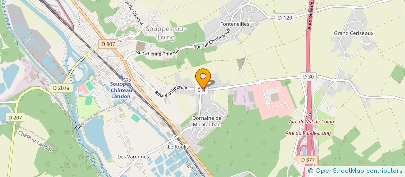 localisation de l'entreprise MADAME ELIETTE LEONG NANE à SOUPPES-SUR-LOING