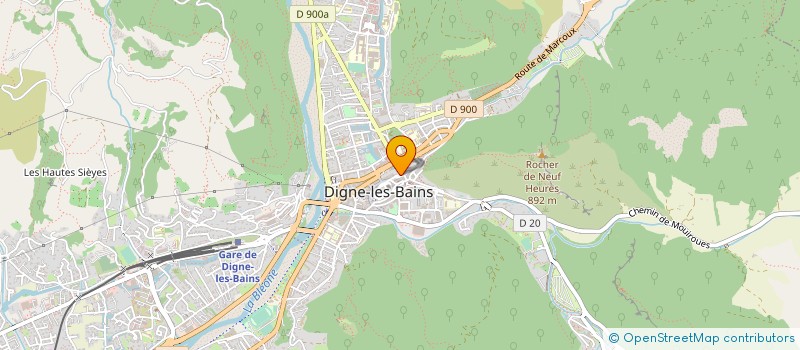 localisation de l'entreprise MADAME ELIETTE PERENGO à DIGNE-LES-BAINS