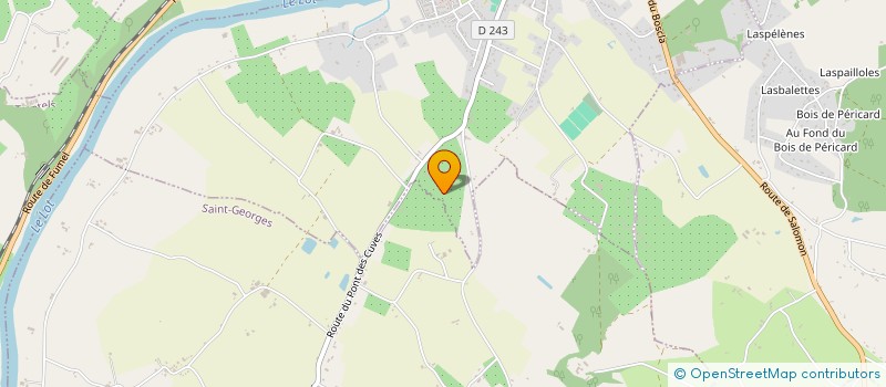 localisation de l'entreprise MADAME ELIETTE ROUDIL  SAINT-VITE