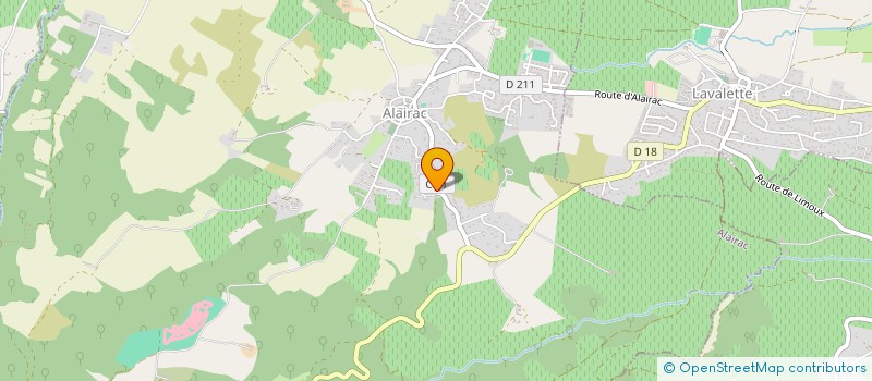 localisation de l'entreprise MADAME ELIETTE SANCHEZ à ALAIRAC