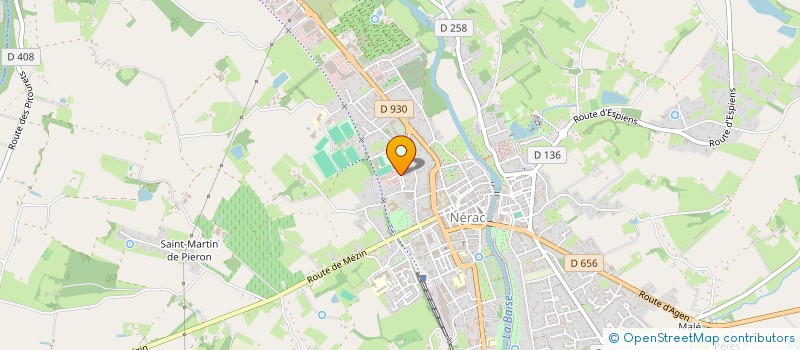 localisation de l'entreprise MADAME ELIETTE SEGURET  NERAC