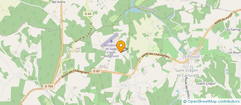 localisation de l'entreprise MADAME ELIETTE TACHE  SAINT-CREPIN-ET-CARLUCET