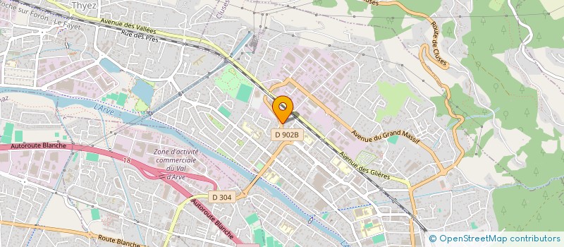 localisation de l'entreprise MADAME ELIF ALTUN  CLUSES