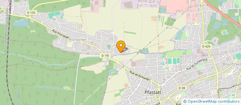 localisation de l'entreprise MADAME ELIF BULUT  RICHWILLER