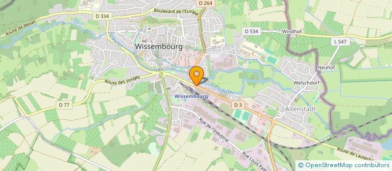 localisation de l'entreprise MADAME ELIF CAKIR  WISSEMBOURG