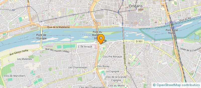 localisation de l'entreprise MADAME ELIF GAZI  ORLEANS