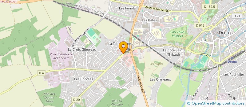 localisation de l'entreprise MADAME ELIF GOKSEN à VERNOUILLET