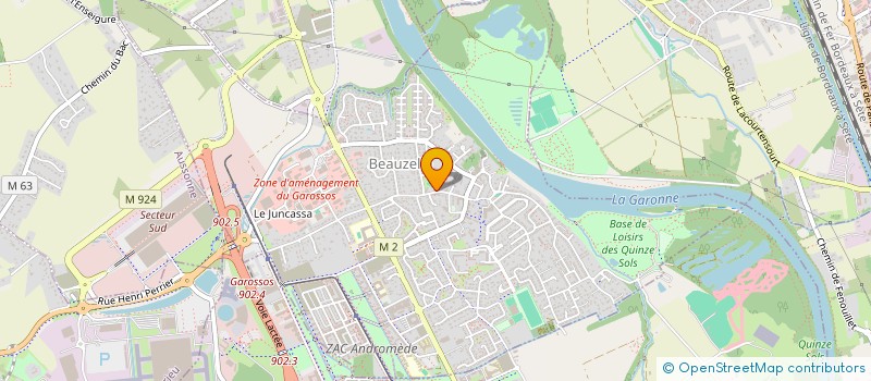 localisation de l'entreprise MADAME ELIFSU SEVEN JAFFRES  BEAUZELLE