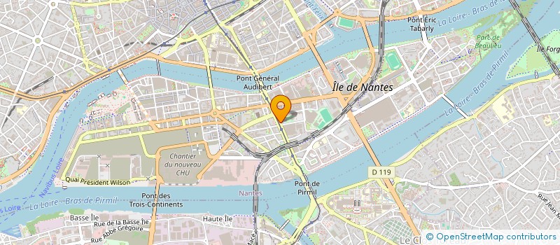 localisation de l'entreprise MADAME ELIMANE N'DAO à NANTES