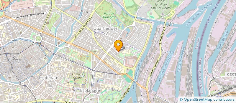 localisation de l'entreprise MADAME ELINA ARNOULD à STRASBOURG