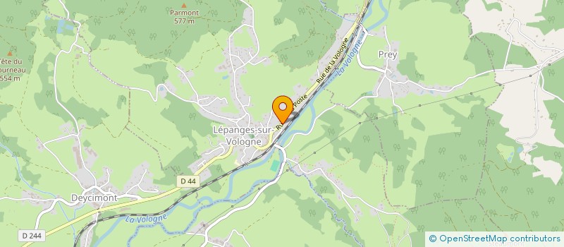 localisation de l'entreprise MADAME ELINA BENOIT  DEYVILLERS