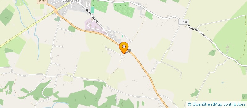 localisation de l'entreprise MADAME ELINA CHAUSSADE  EPAIGNES