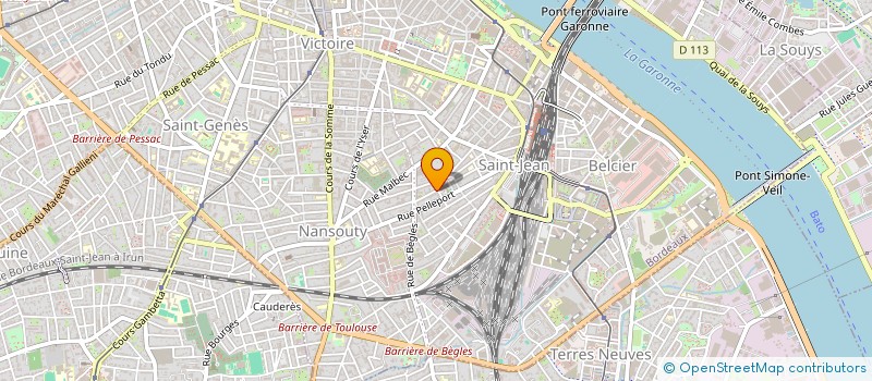 localisation de l'entreprise MADAME ELINA DELAYRE  BORDEAUX