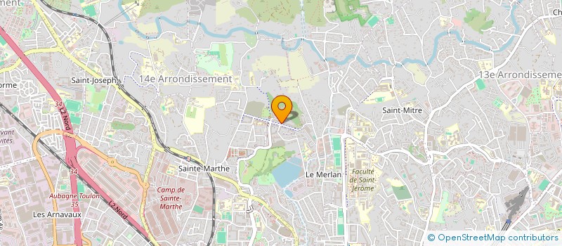 localisation de l'entreprise MADAME ELINA DEWAMIN  MARSEILLE