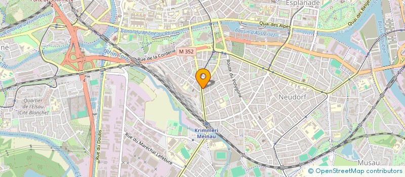 localisation de l'entreprise MADAME ELINA GRIGORYAN à STRASBOURG