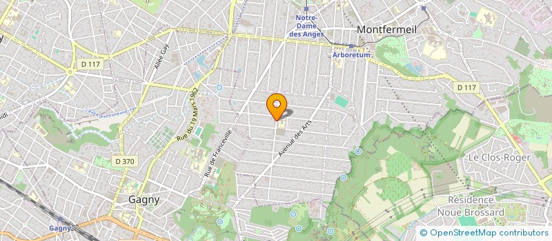 localisation de l'entreprise MADAME ELINA HAYRAPETYAN  MONTFERMEIL