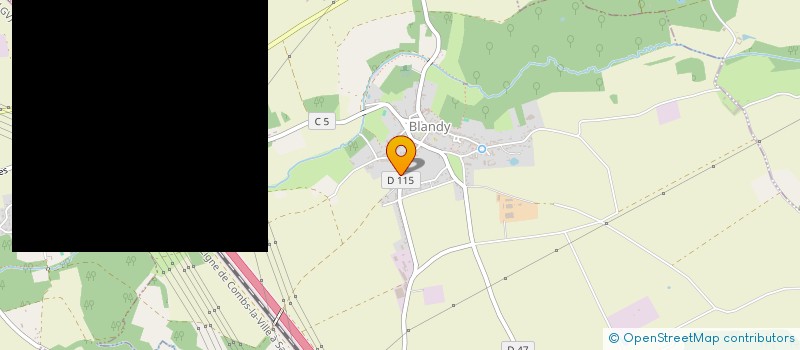 localisation de l'entreprise MADAME ELINA LARSSON  BLANDY