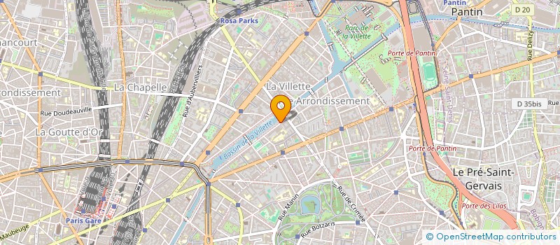 localisation de l'entreprise MADAME ELINA MATHON  PARIS