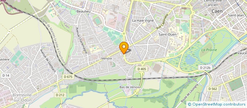 localisation de l'entreprise MADAME ELINA MOLINARIO à CAEN