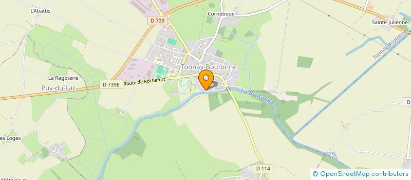 localisation de l'entreprise MADAME ELINA MOULERICHE  LA DEVISE