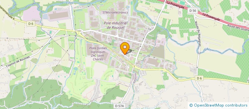 localisation de l'entreprise MADAME ELINA RANAIVOSON  ROUSSET