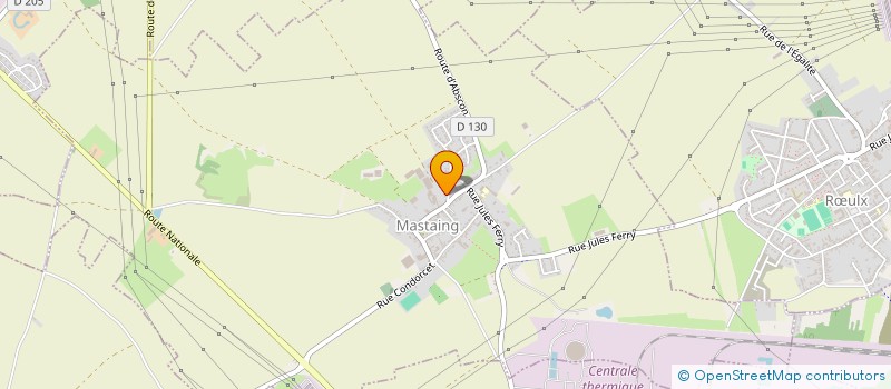 localisation de l'entreprise MADAME ELINA TOMBAL  MASTAING