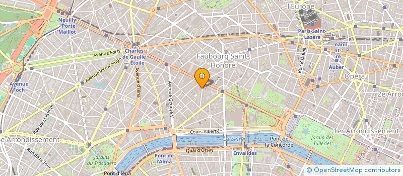 localisation de l'entreprise MADAME ELINA WAGENAAR  PARIS