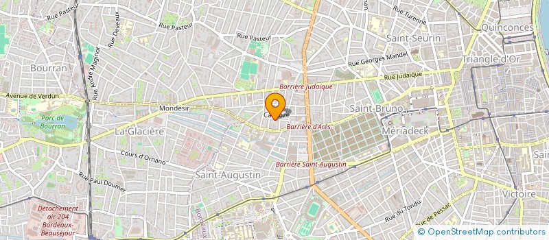 localisation de l'entreprise MADAME ELINAH COLAS  BORDEAUX