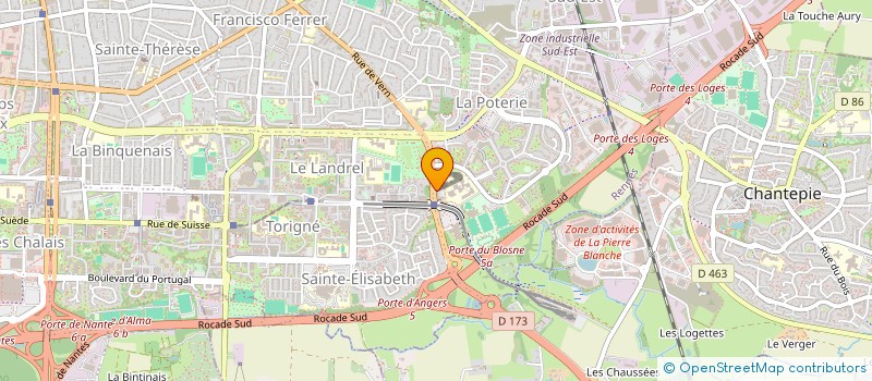 localisation de l'entreprise MADAME ELINE BESNARD  CHELUN