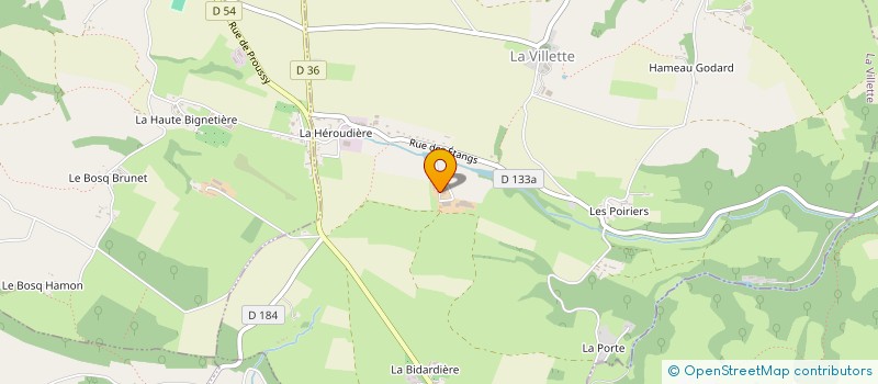 localisation de l'entreprise MADAME ELINE CASTEL à ATHIS-VAL DE ROUVRE