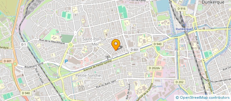 localisation de l'entreprise MADAME ELINE DEVULDER à DUNKERQUE