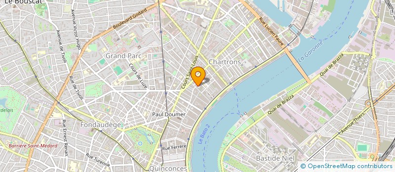 localisation de l'entreprise MADAME ELINE FUMOLEAU  BORDEAUX