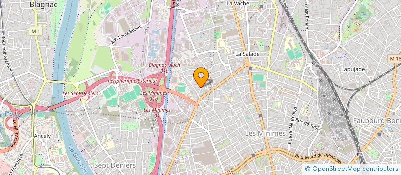 localisation de l'entreprise MADAME ELINE GIBOIRE à TOULOUSE