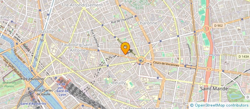 localisation de l'entreprise MADAME ELINE HOLLANDER  PARIS