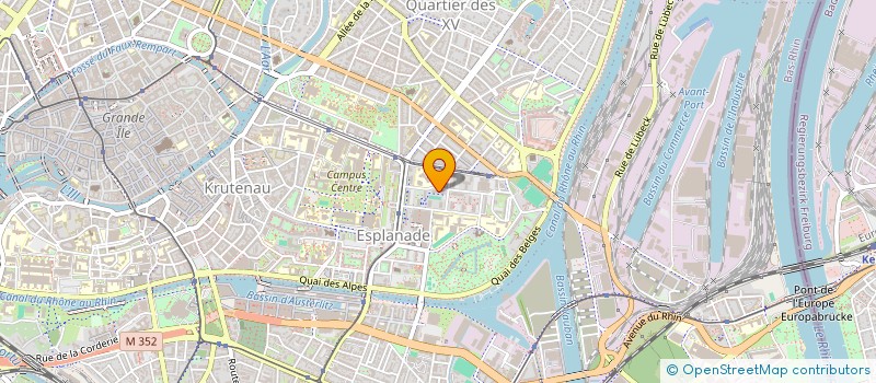 localisation de l'entreprise MADAME ELINE LAMOTTE à STRASBOURG