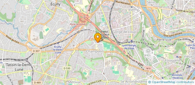 localisation de l'entreprise MADAME ELINE LEBRETON  LYON