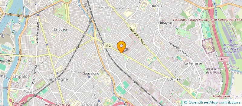 localisation de l'entreprise MADAME ELINE PECNARD  TOULOUSE