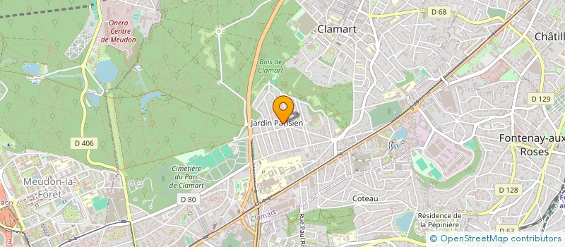 localisation de l'entreprise MADAME ELINE SAROUFIM  CLAMART