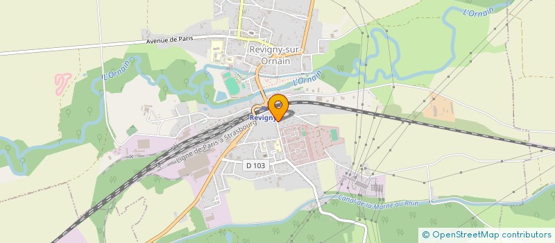 localisation de l'entreprise MADAME ELINE SAUVIGNIER  LE LION-D'ANGERS