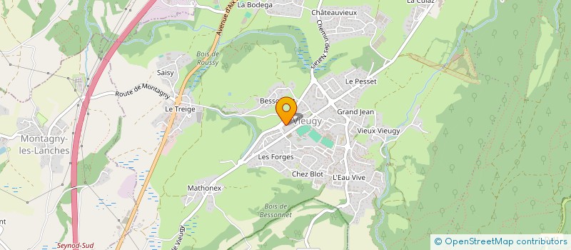 localisation de l'entreprise MADAME ELINE TARTARAT  ANNECY