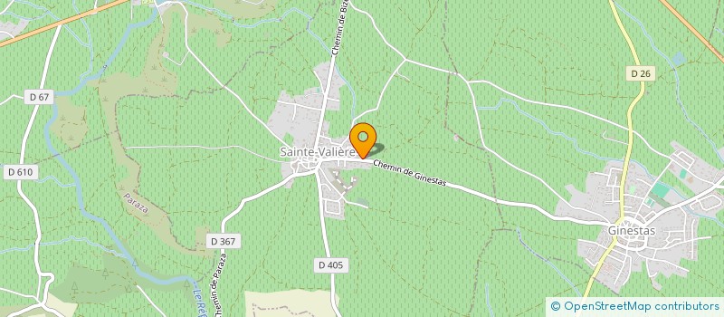 localisation de l'entreprise MADAME ELINE VAN YPEREN à SAINTE-VALIERE