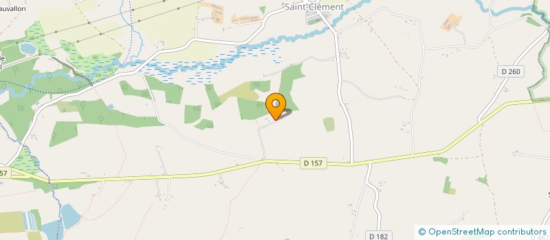 localisation de l'entreprise MADAME ELINOR FORMAN  SAINT-CLEMENT-RANCOUDRAY