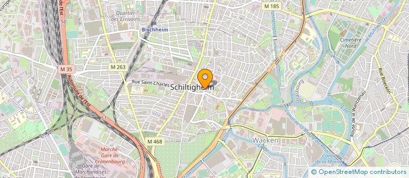 localisation de l'entreprise MADAME ELISA ALVAREZ à SCHILTIGHEIM
