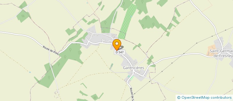 localisation de l'entreprise MADAME ELISA ANNET  LA BARONNIE