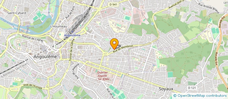 localisation de l'entreprise MADAME ELISA ARNAUD à ANGOULEME