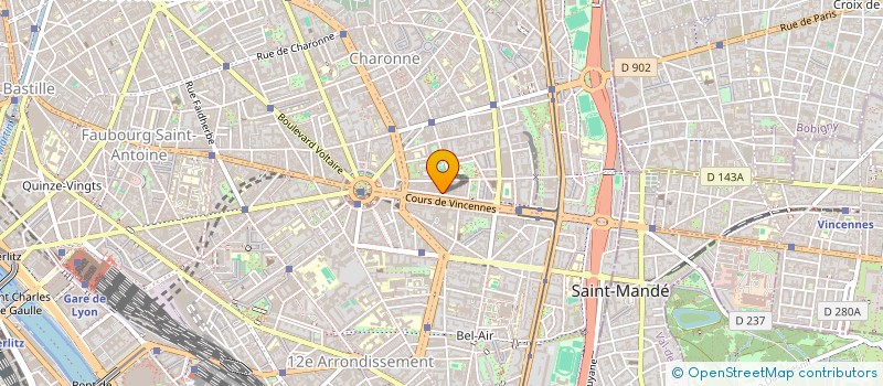 localisation de l'entreprise MADAME ELISA ATTAL  PARIS