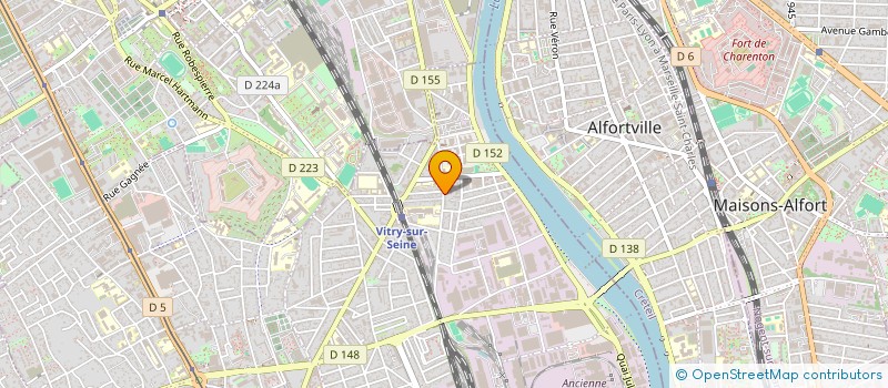 localisation de l'entreprise MADAME ELISA BALESTEIRO GONCALVES à VITRY-SUR-SEINE