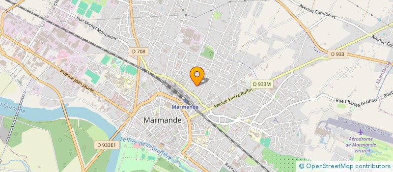 localisation de l'entreprise MADAME ELISA BALLET  MARMANDE